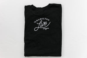 The Hamilton Live Black Short Sleeve T-Shirt
