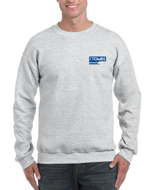 Open image in slideshow, The Tombs Crewneck Sweatshirt, Grey - Sold Out
